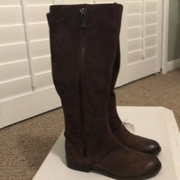 Jessica Simpson brown suede boots - Picture 1 of 8